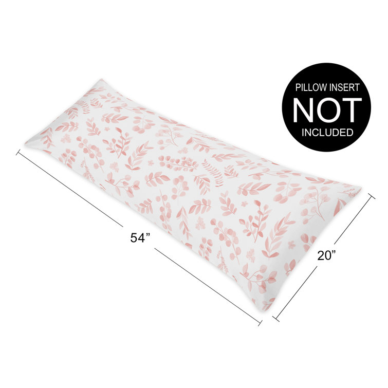 Blush pink 2024 body pillow cover